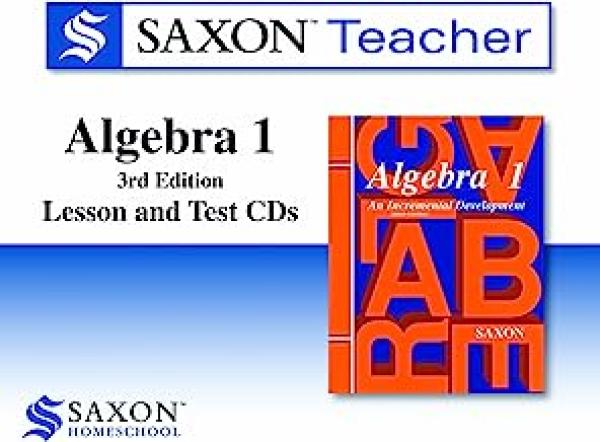 Saxon Algebra 1 3/E Lesson and Test CD'S