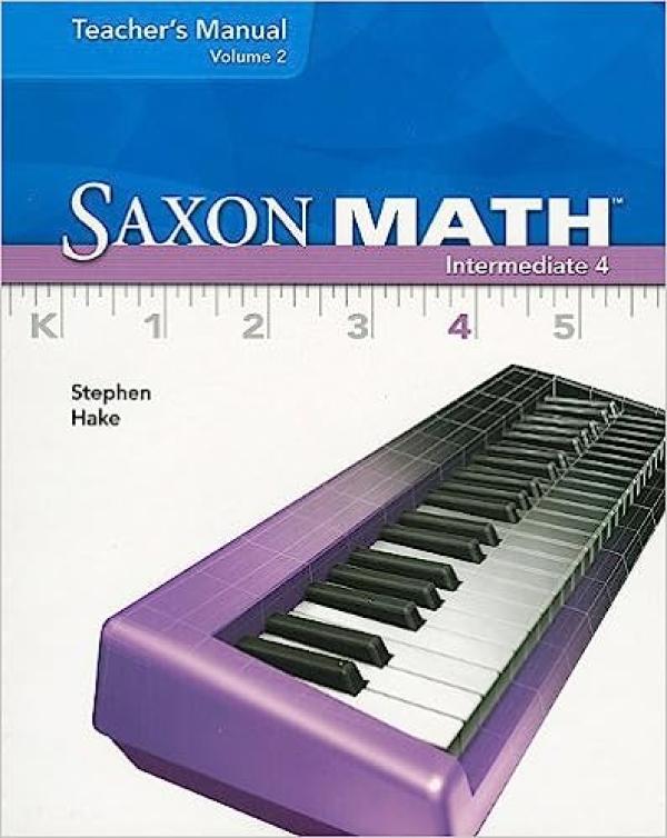Saxon Math Intermediate 4 TM Vol 2