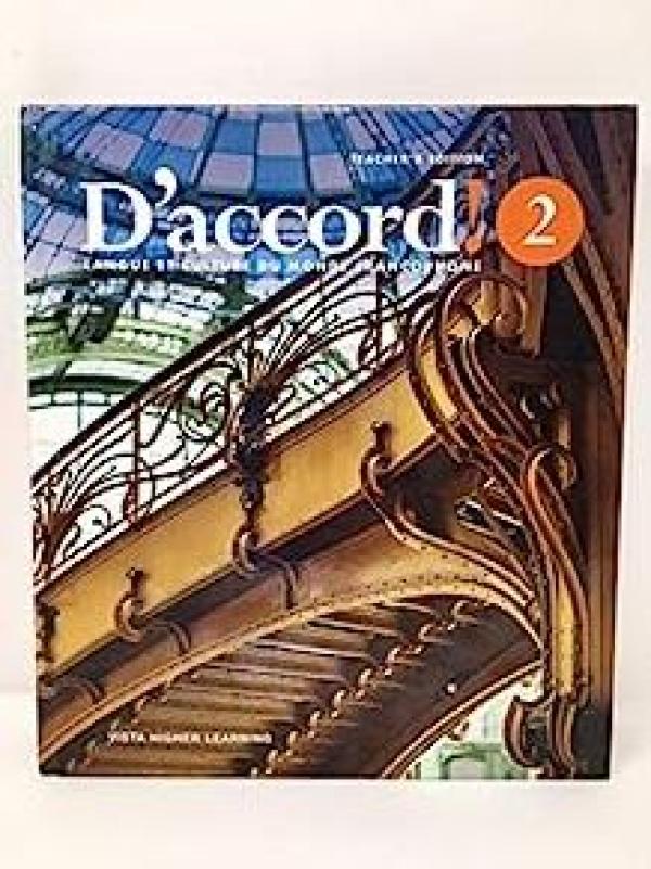 D'accord 2019 Level 2 Teacher's Edition