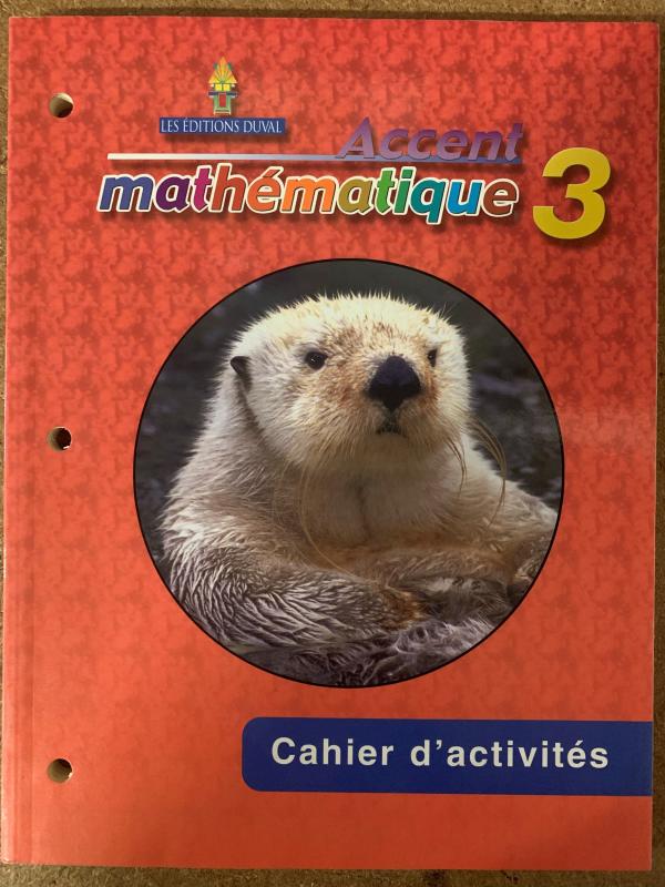 Accent Mathematique 3 Cahier D'activites