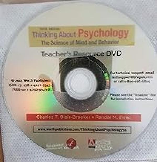 Thinking About Psychology: The Science O