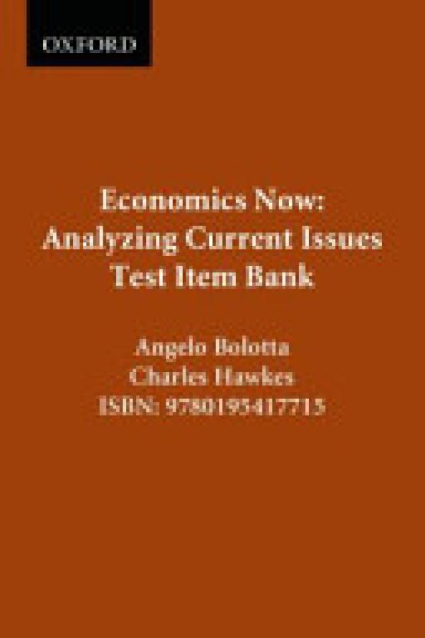 Economics Now:Anlyzng Currnt Issues TSTB