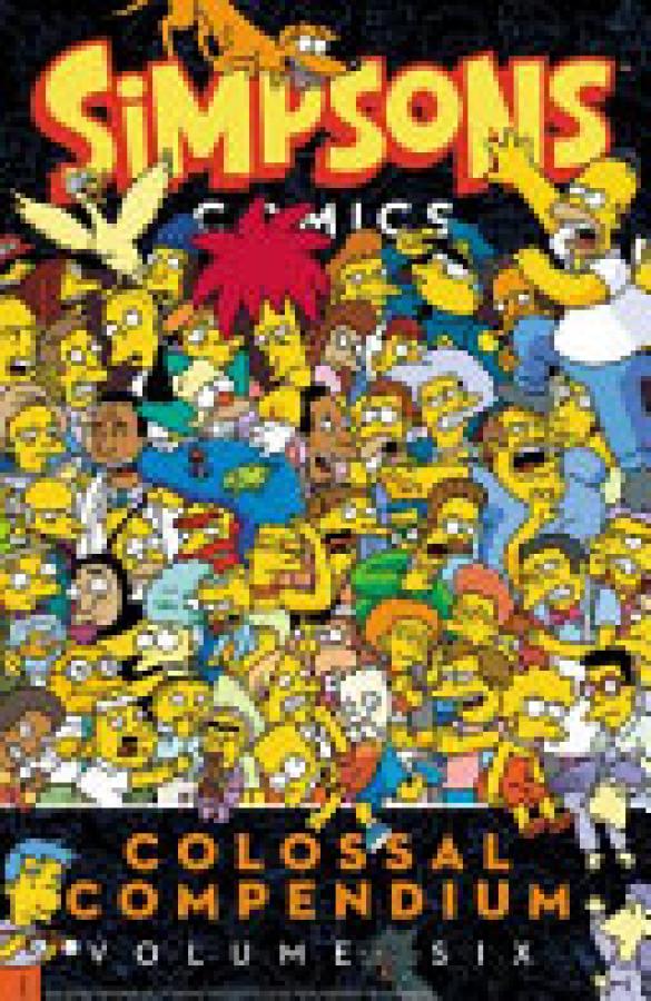 Simpsons Comics Colossal Compendium Volu