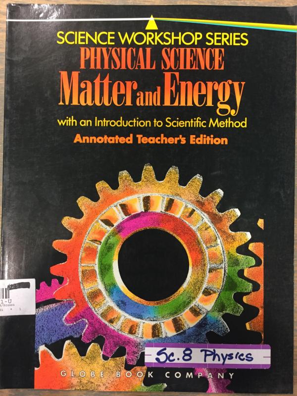 SWS - Physical Science: Matter & Ener Te