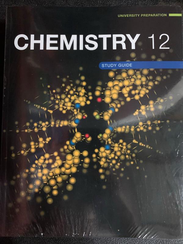 Nelson Chemistry 12 University Prep SG