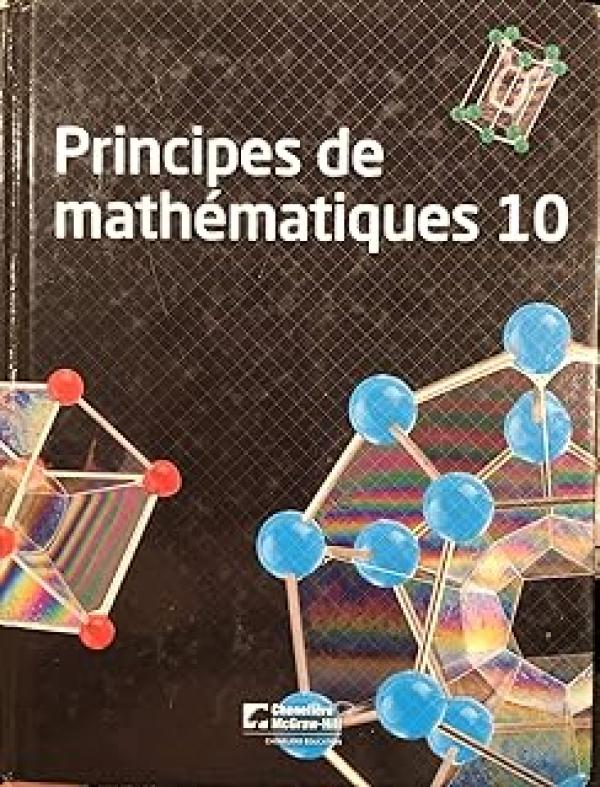 Principes De Mathematiques 10