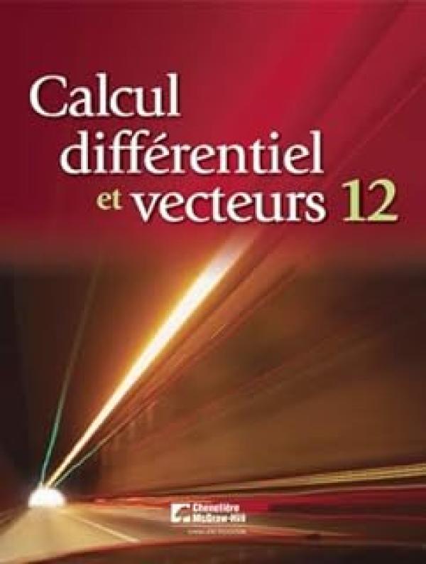Calcul Differentiel Et Vecteurs 12