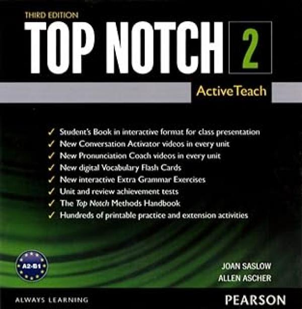 Top Notch 2 3/E Activeteach CD