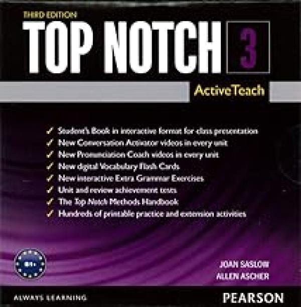 Top Notch 3 3/E Activeteach CD