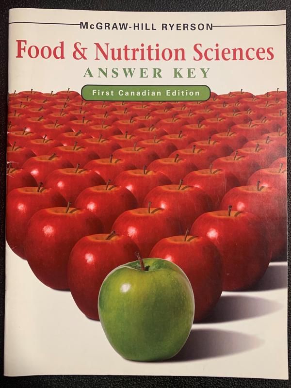 Food & Nutrition Sciences Answer Key