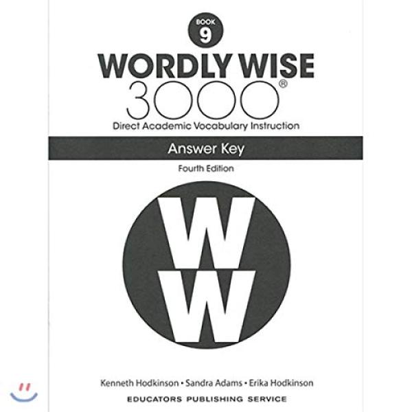 Wordly Wise 3000 4/E Student Book 9 Ak