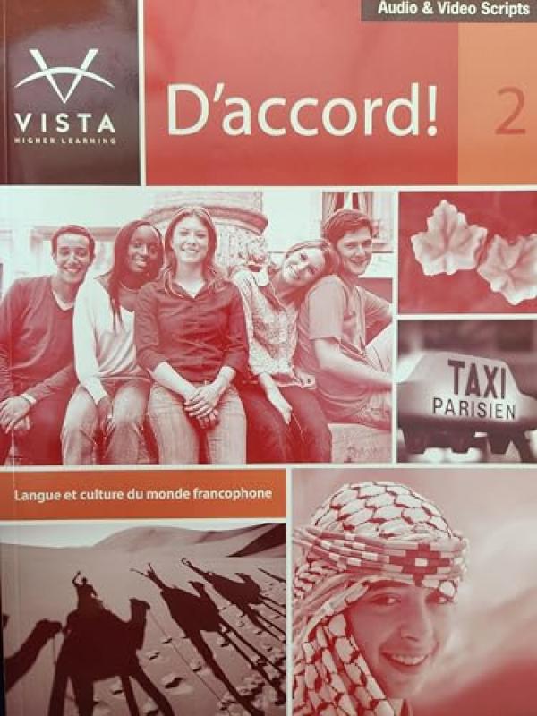 D'accord 2 Audio & Video Scripts