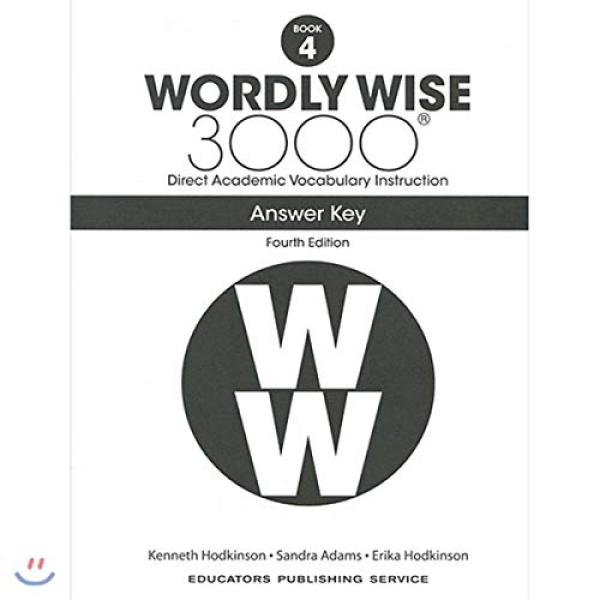 Wordly Wise 3000 4/E Student Book 4 Ak