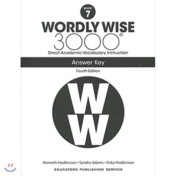 Wordly Wise 3000 4/E Student Book 7 Ak