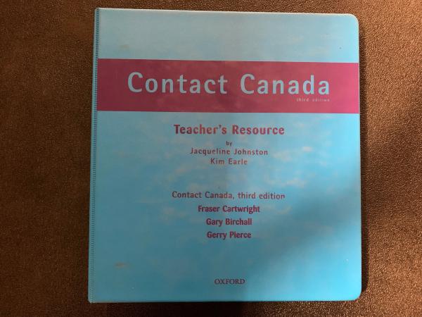 Contact Canada 3/E Teacher's Resource