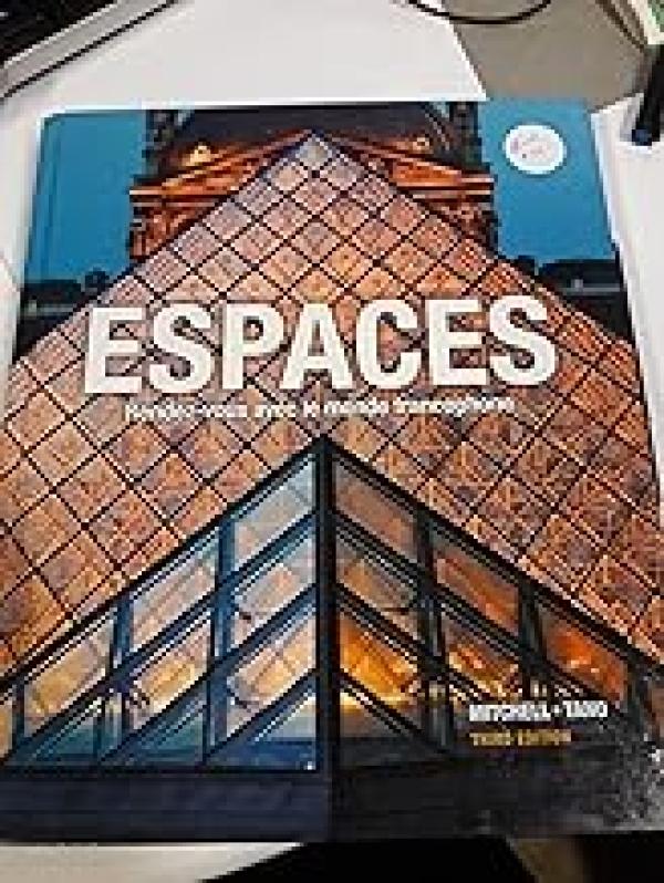 Espaces 3/E Text / Online Package