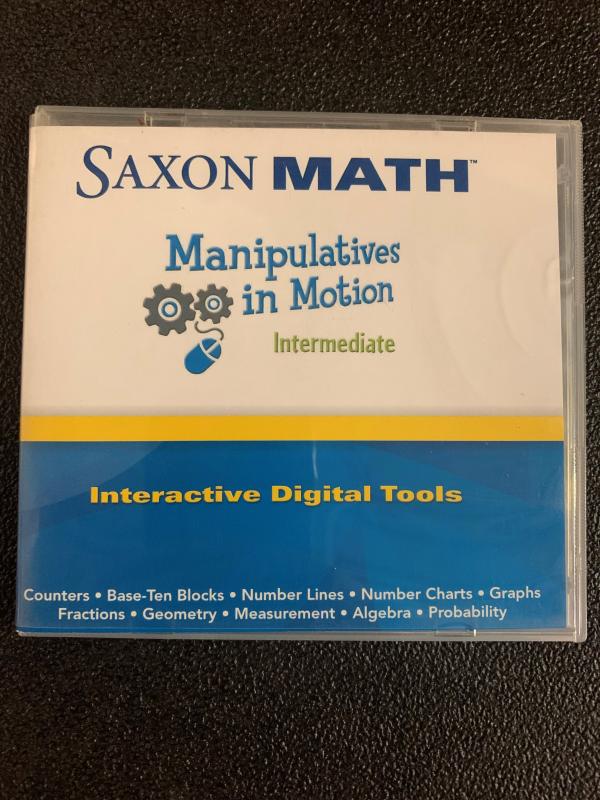 Saxon Math Intermediate 3 Manipulative M