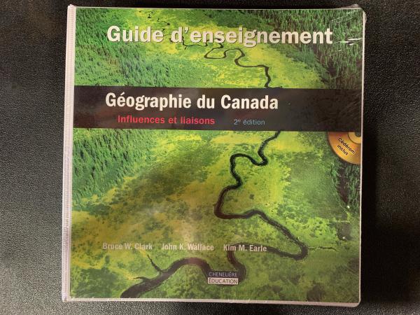 Geographie Du Canada 2/E Guide D'enseign