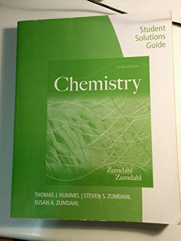 Chemistry 9th Ed Student Solutions Manua