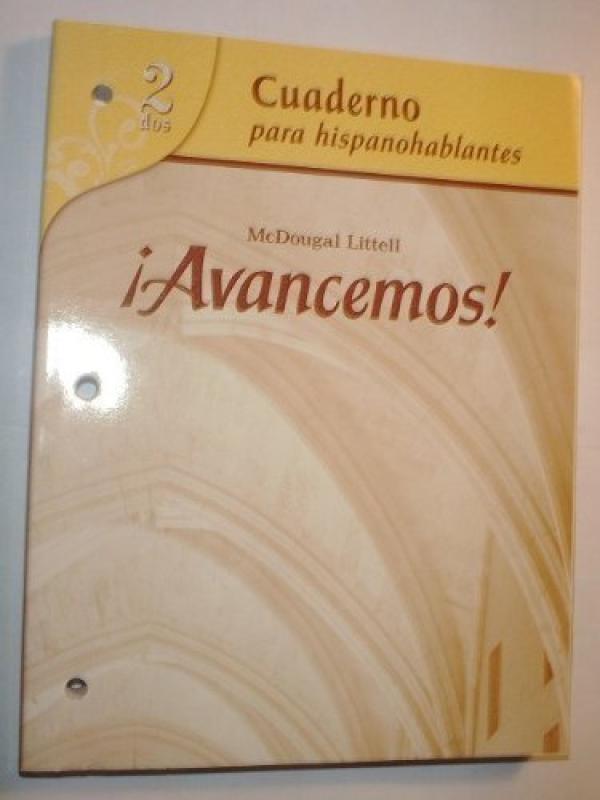 Avancemos Level 2 Cuaderno Para Hispanoh
