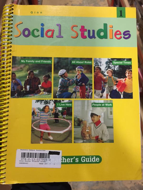 Ginn Social Studies Grade 1 TG