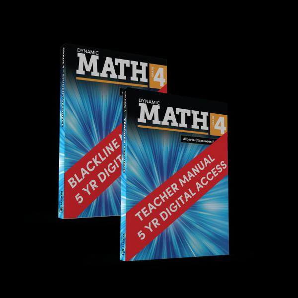 Dynamic Math Gr 4 AB TR & BLM Bundle