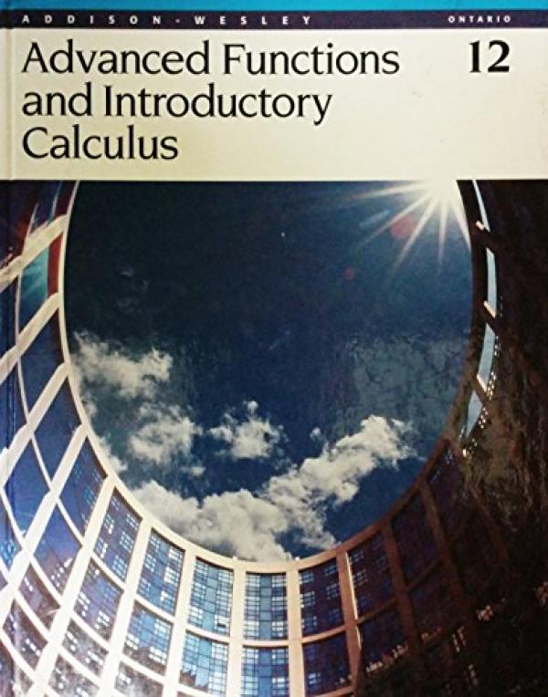 AW Advanced Functions & Intro Calc 12