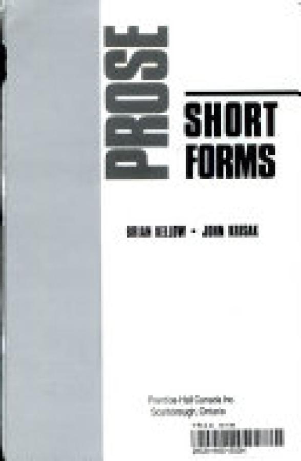 Prose: Short Forms