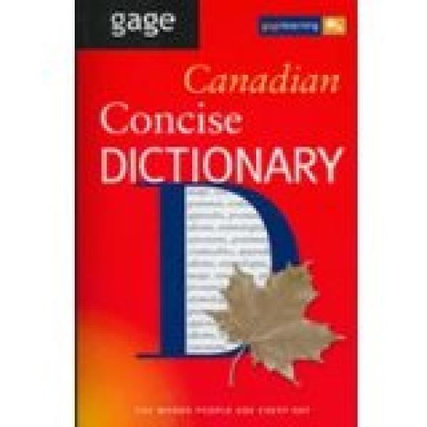 Gage Canadian Concise Dictionary