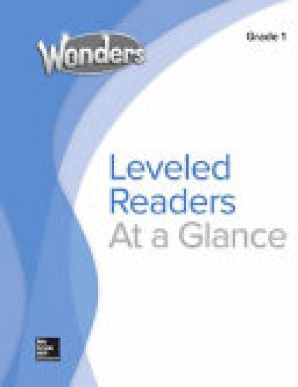 Wonders Balanced Literacy Leveled Reader