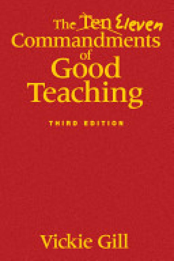 Eleven Commandments of Good Teaching,The