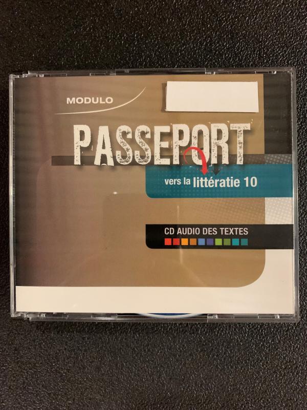 Passeport Vers La Litteratie 10 Audio CD