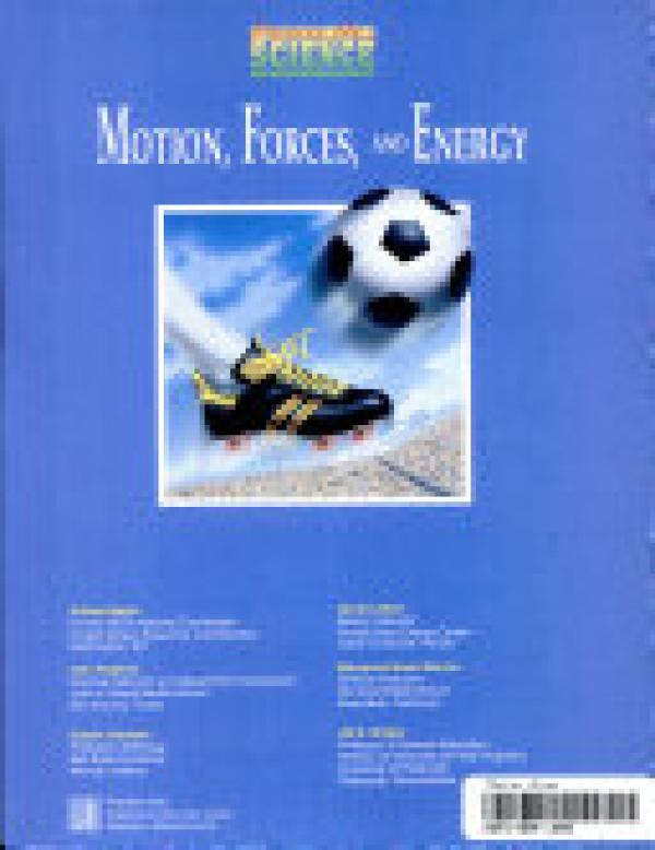 SWS - Motion,Forces, And Energy