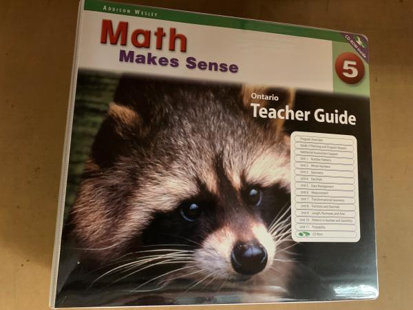 Math Makes Sense 5 Ontario TG & CD
