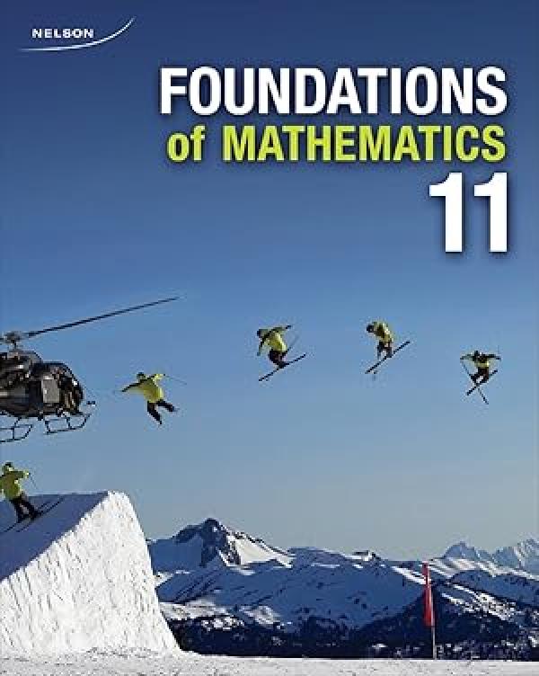 Foundations of Math 11 WNCP Student Book