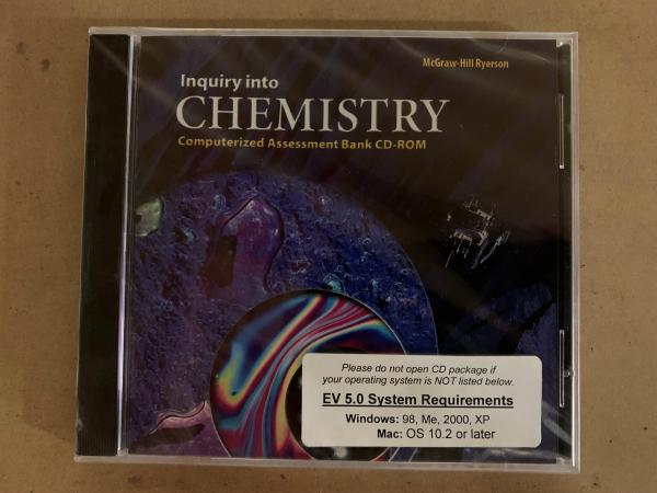 Inquiry into Chemistry Comp Assess Bank