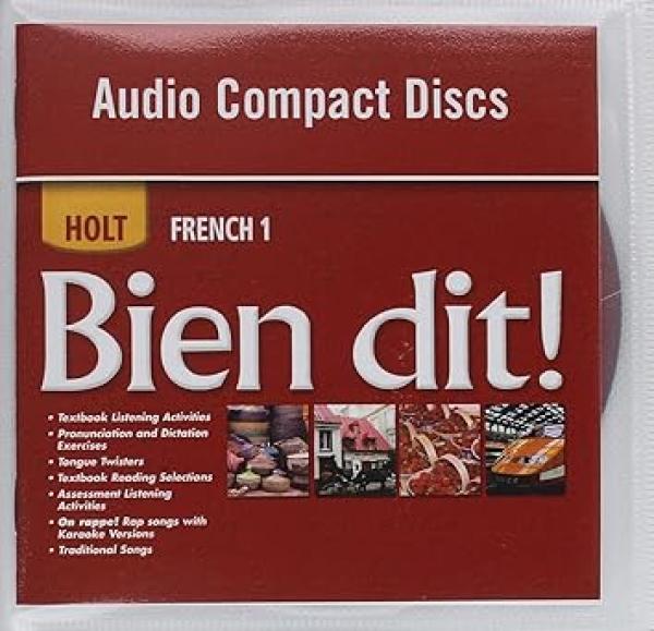 Holt Bien Dit! Level 1 Audio CD Program
