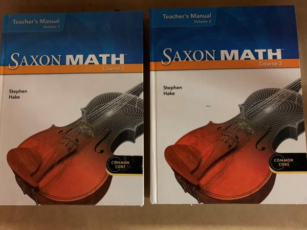 Saxon Math Course 3 TM (2 Volume Set)