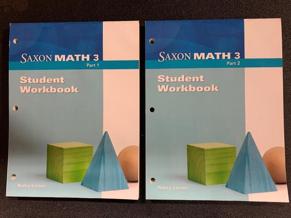 Saxon Math 3 Student Workbook Set 3/E