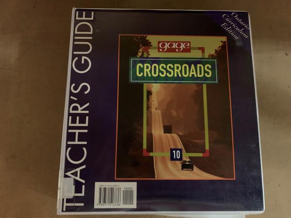 Crossroads 10 Teachers Guide Ontario