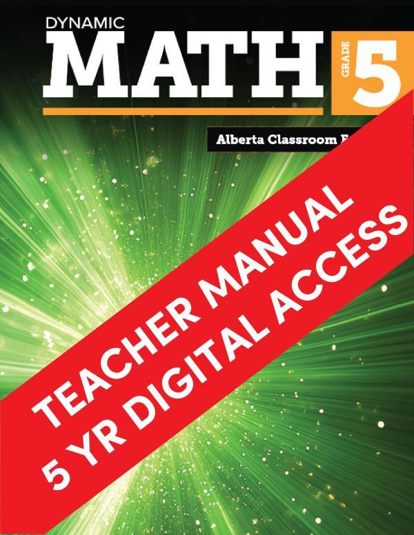 Dynamic Math GR 5 Ab Teacher's Resource