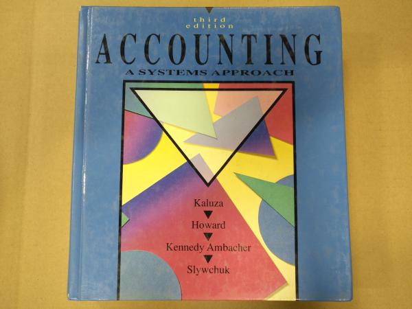 Accounting Systems Approach 3/E