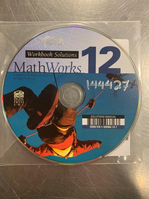 Mathworks 12 Workbook Solutions CD Workp