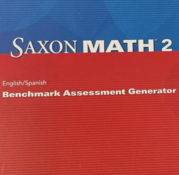 Saxon Math 2 Assessment CD-Rom