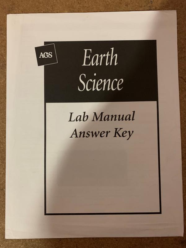 Ags Earth Science LM Answer Key