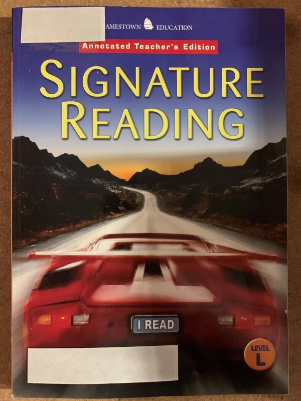 Signature Reading Level L Ate