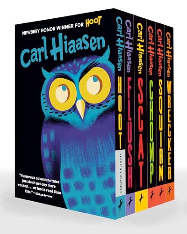 Hiaasen 6-Book Paperback Boxed Set: Hoot
