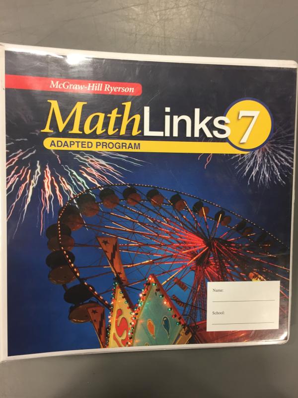 Mathlinks 7 Adapted Program