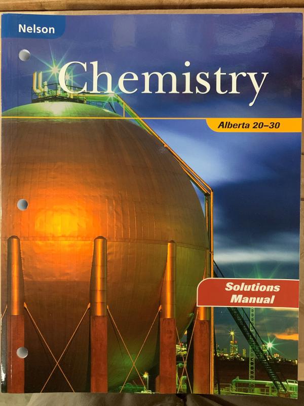 Nelson Chemistry Alberta Ed 20/30 Solman