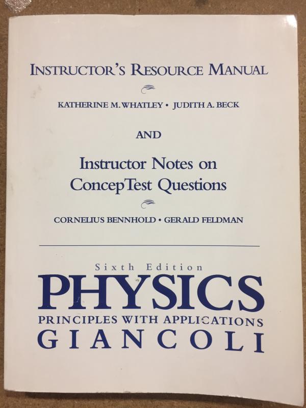 Physics 6/Ed (Giancoli) Irm